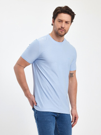Футболки і поло Trend Collection модель TC12461BlueLightFTBLK Фото