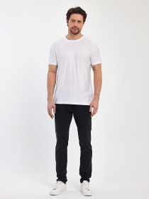 Футболки и поло Trend Collection модель TC12460WhiteFTBLK Фото