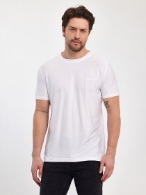Футболки и поло Trend Collection модель TC12460WhiteFTBLK Фото