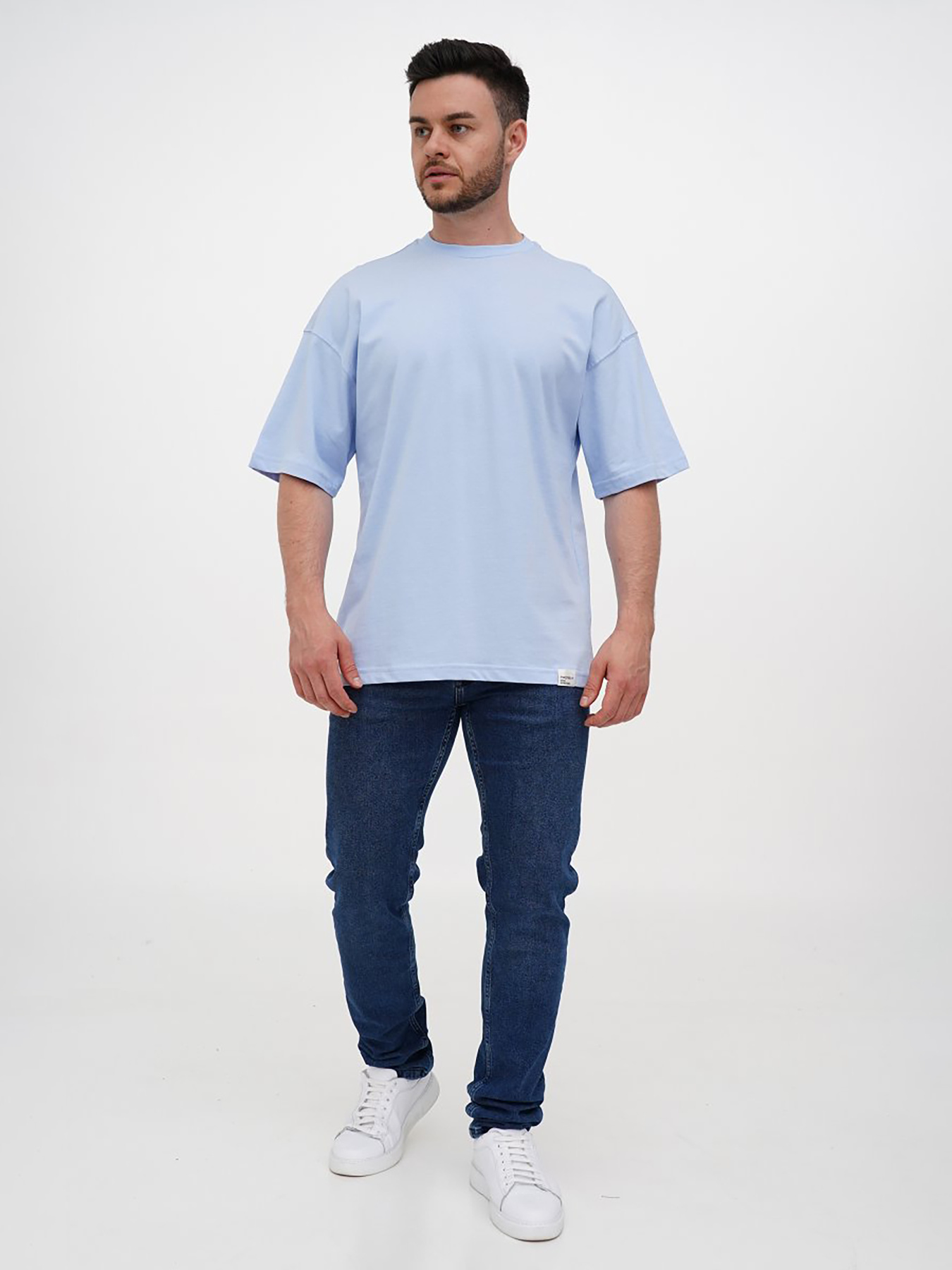 Футболки и поло Trend Collection модель TC12261BlueLightFTBLK Фото