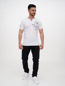 Футболки и поло Trend Collection модель TC12200WhiteFTBLK Фото