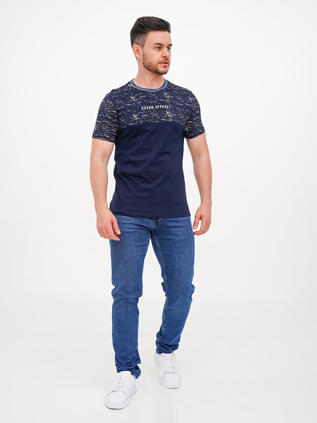 Футболки и поло Trend Collection модель TC12199DarkBlueFTBLK Фото