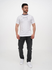 Футболки и поло Trend Collection модель TC12198WhiteFTBLK Фото
