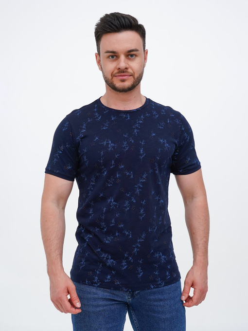 Футболки і поло Trend Collection модель TC12194DarkBlueFTBLK Фото