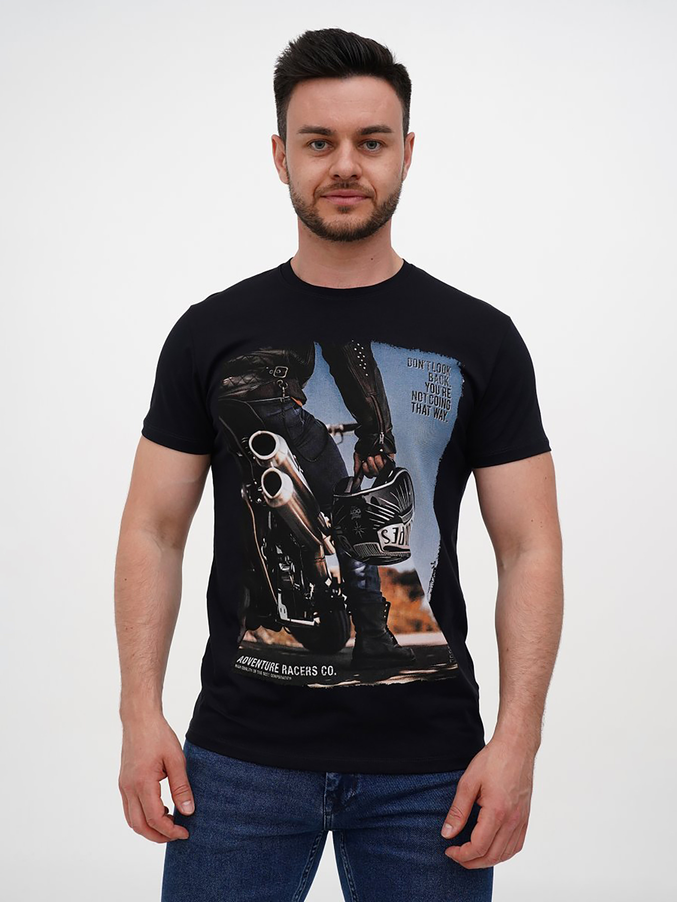 Футболки і поло Trend Collection модель TC12184DarkBlueFTBLK Фото