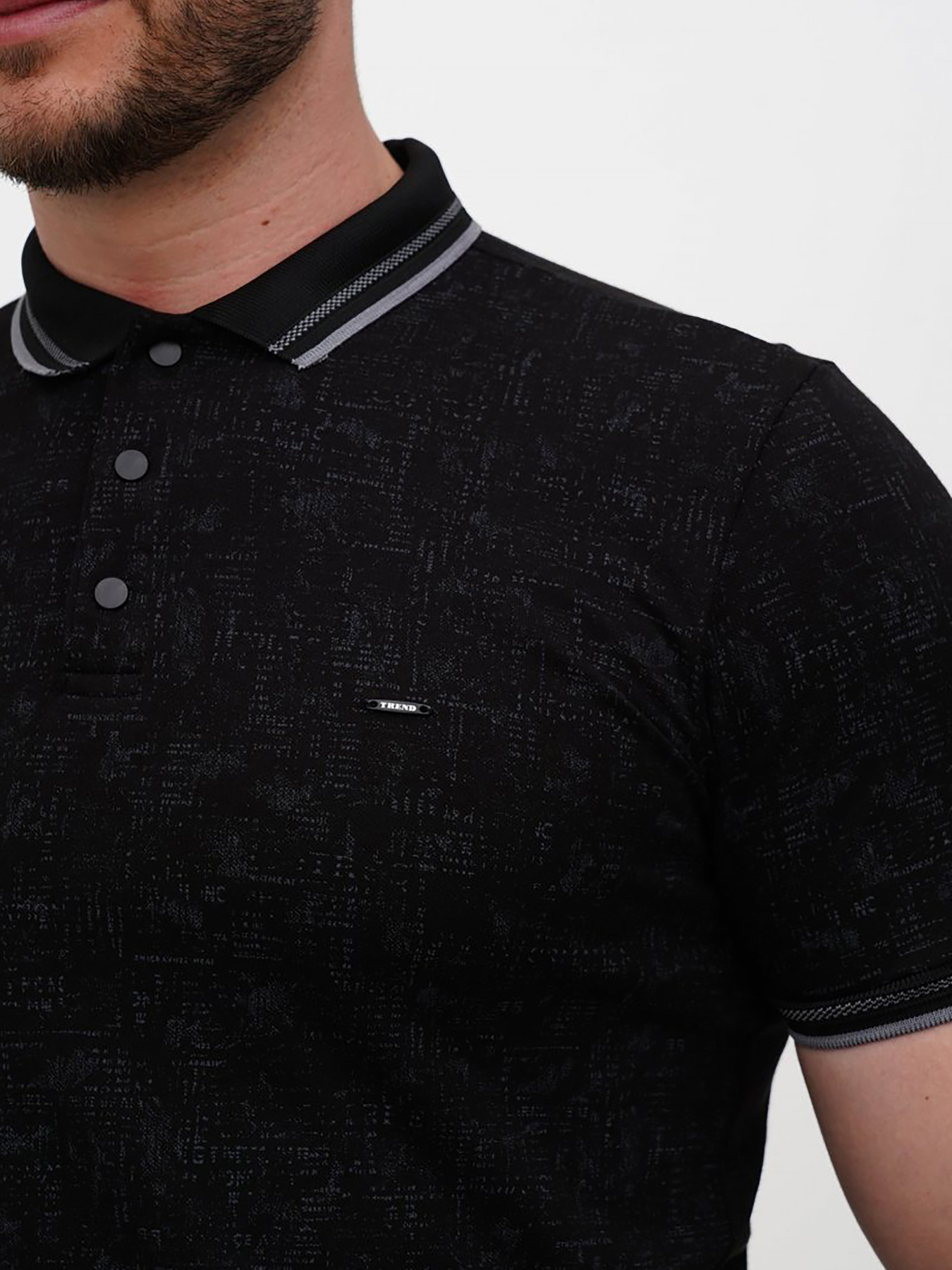 Футболки и поло Trend Collection модель TC12135BlackFTBLK Фото