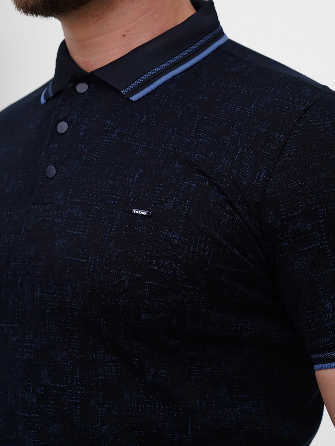 Футболки и поло Trend Collection модель TC12134DarkBlueFTBLK Фото