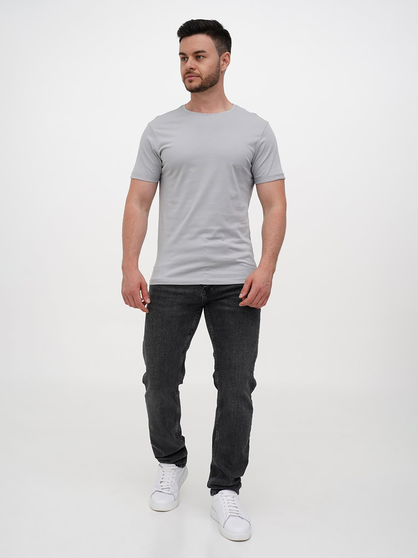 Футболки і поло Trend Collection модель TC12111GreyFTBLK Фото