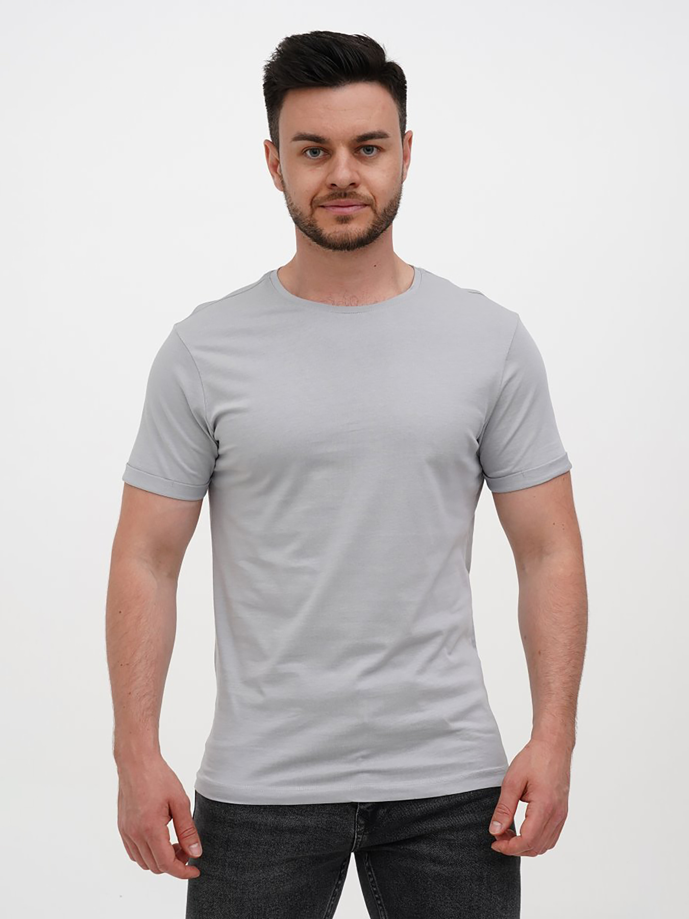 Футболки і поло Trend Collection модель TC12111GreyFTBLK Фото