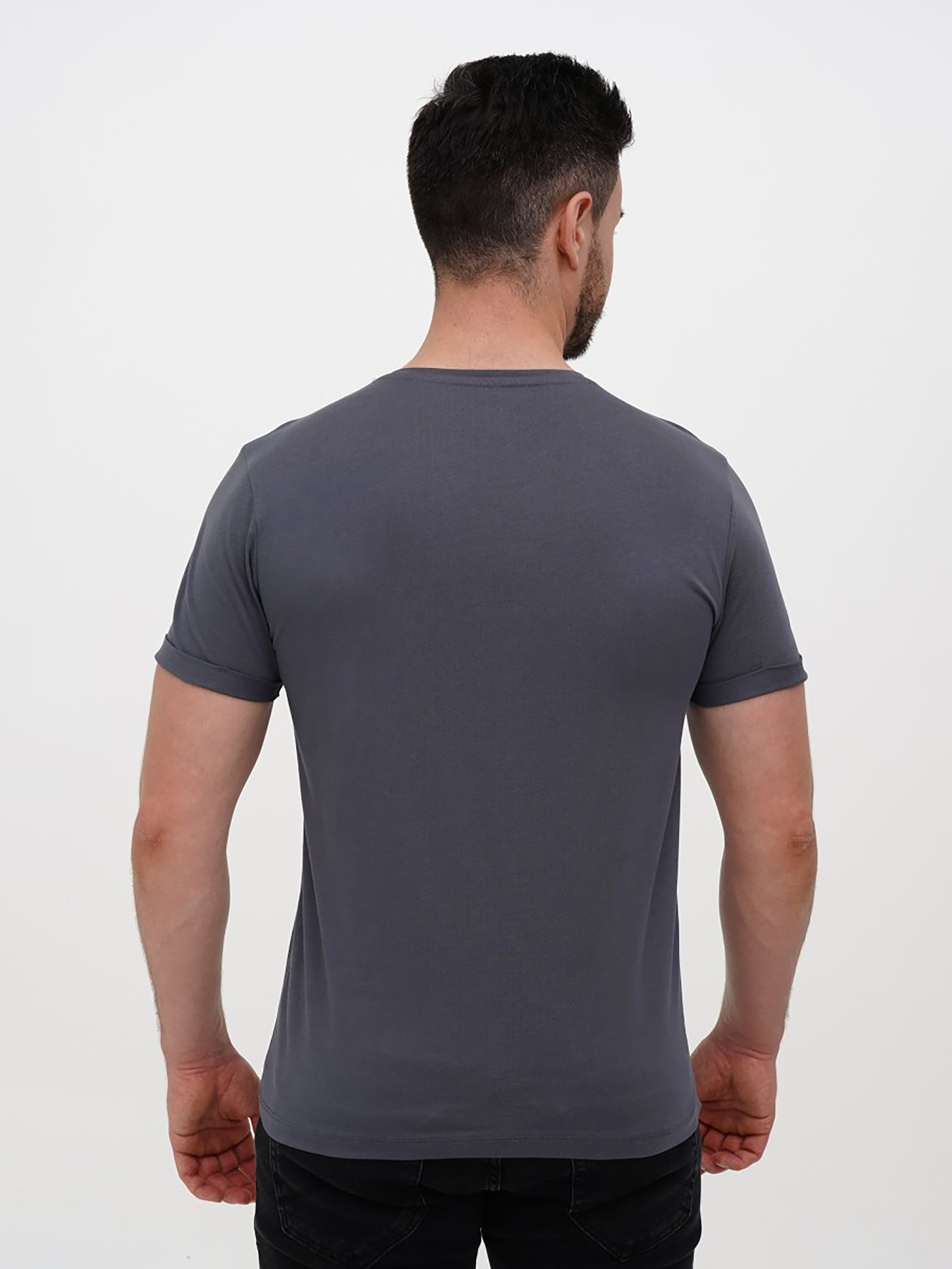 Футболки і поло Trend Collection модель TC12107GreyFTBLK Фото
