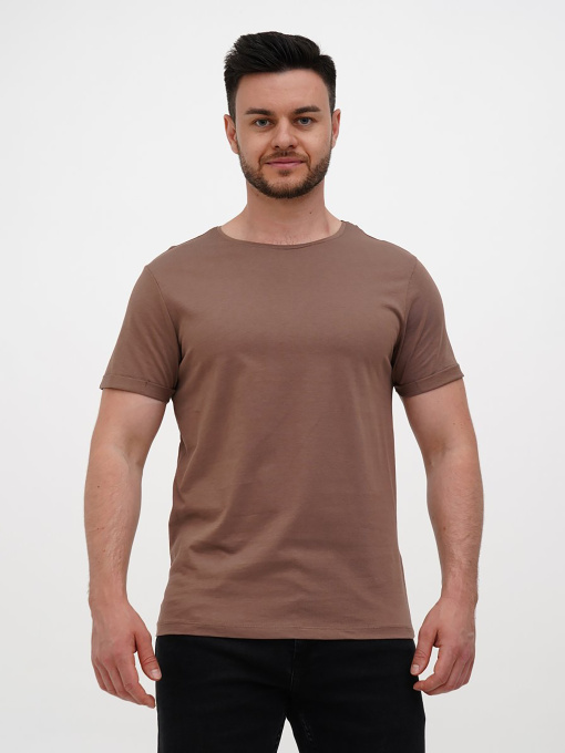 Футболки и поло Trend Collection модель TC12104BrownFTBLK Фото