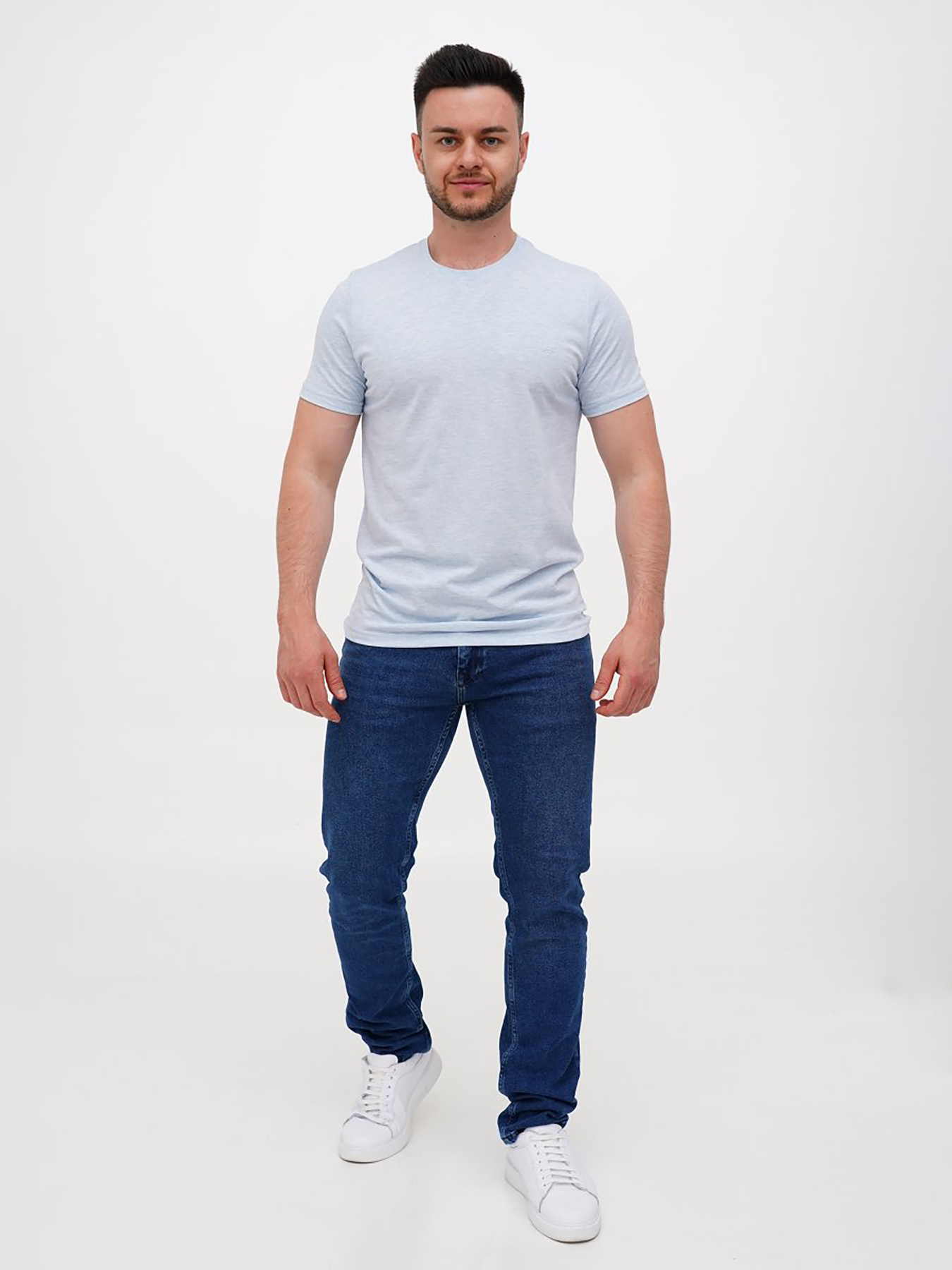 Футболки и поло Trend Collection модель TC11490BlueLightFTBLK Фото