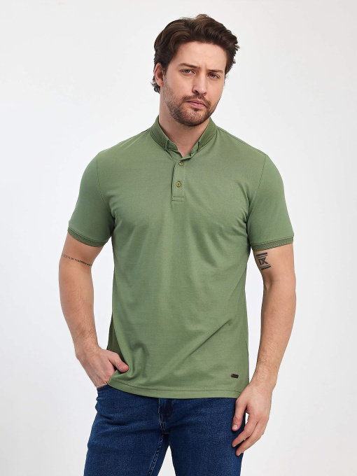 Футболки и поло Trend Collection модель TC11435OliveFTBLK Фото