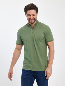 Футболки і поло Trend Collection модель TC11435OliveFTBLK Фото