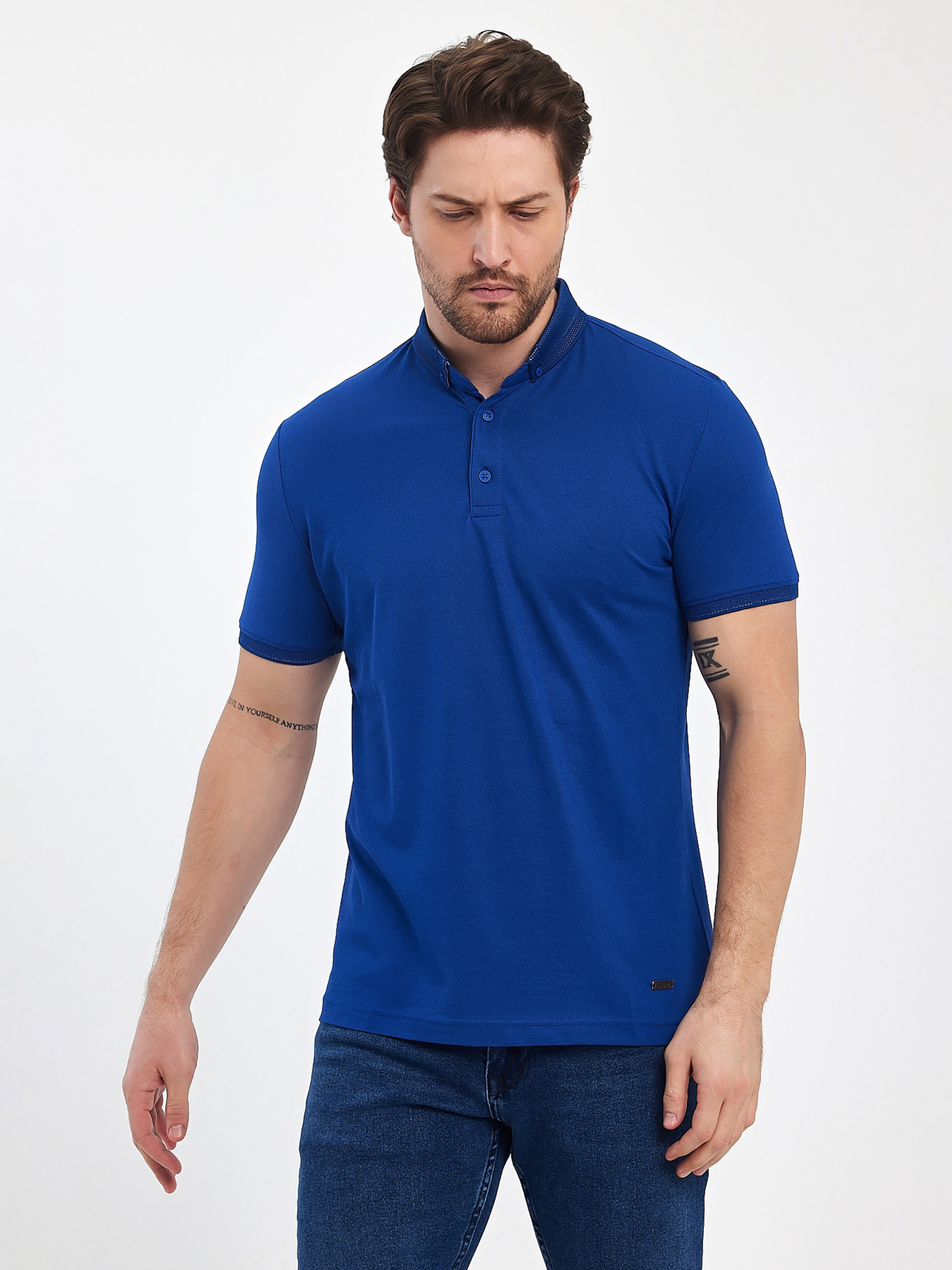 Футболки і поло Trend Collection модель TC11432BlueFTBLK Фото