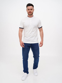 Футболки и поло Trend Collection модель TC11419WhiteFTBLK Фото