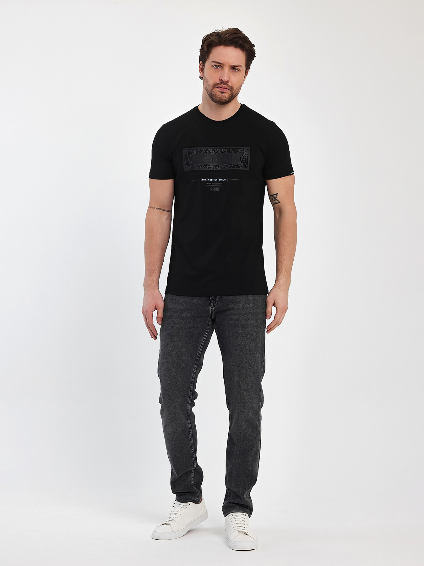 Футболки і поло Trend Collection модель TC11383BlackFTBLK Фото