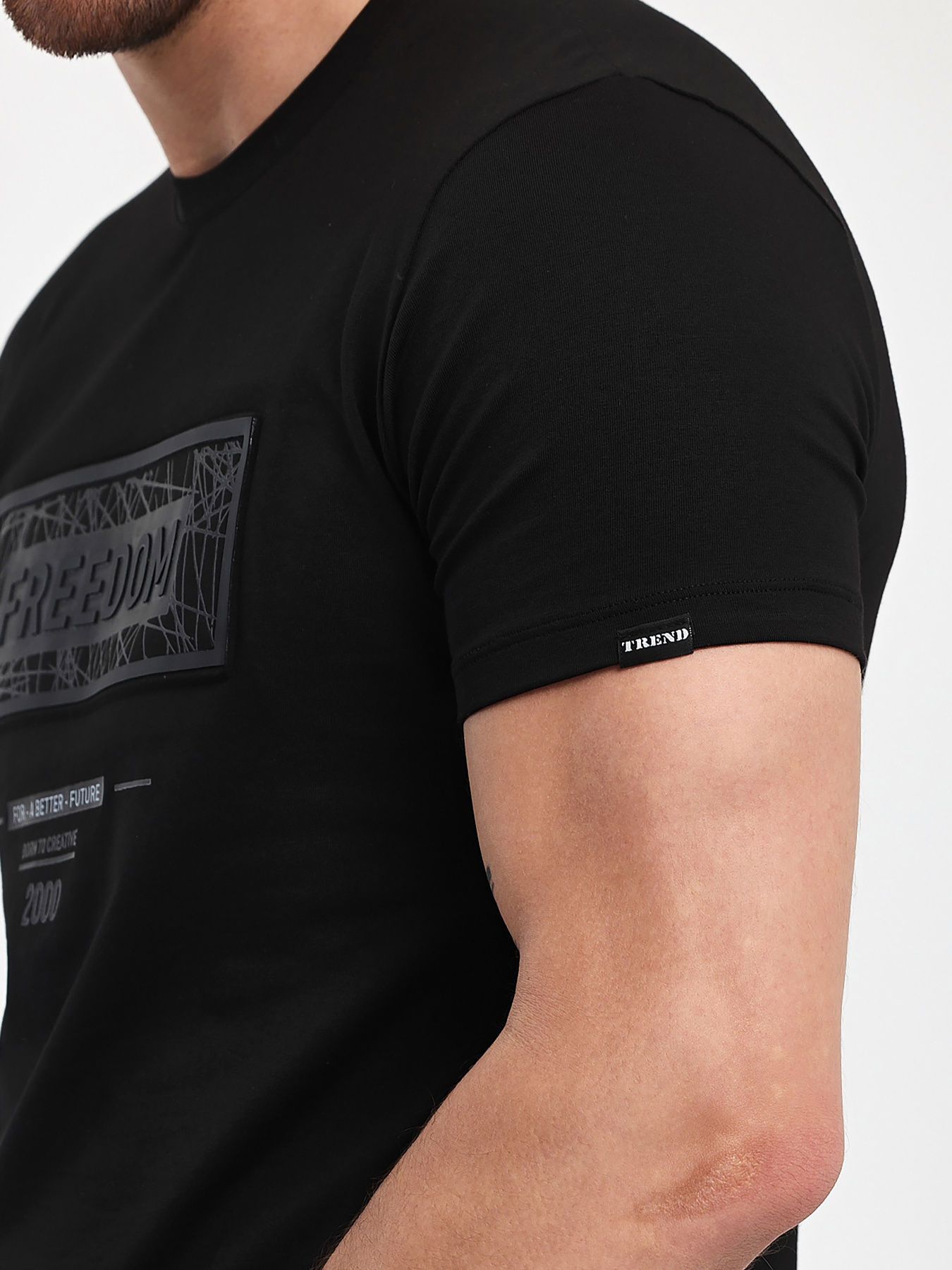 Футболки і поло Trend Collection модель TC11383BlackFTBLK Фото