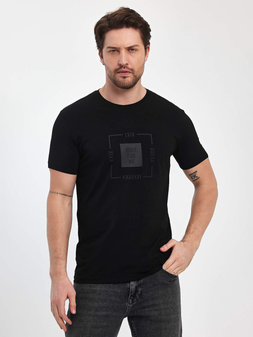 Футболки і поло Trend Collection модель TC11377BlackFTBLK Фото