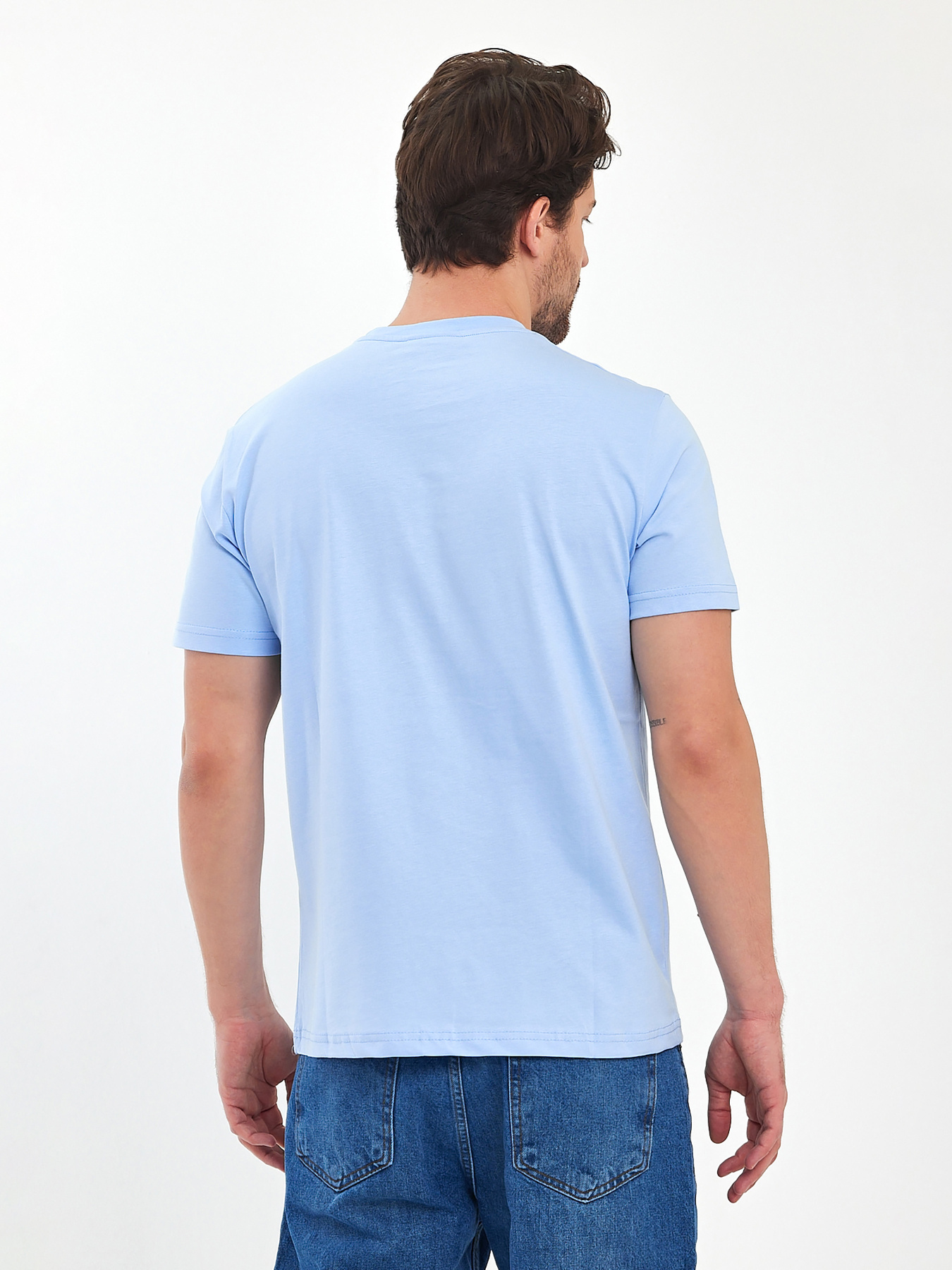 Футболки і поло Trend Collection модель TC11288BlueLightFTBLK Фото