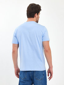 Футболки і поло Trend Collection модель TC11288BlueLightFTBLK Фото