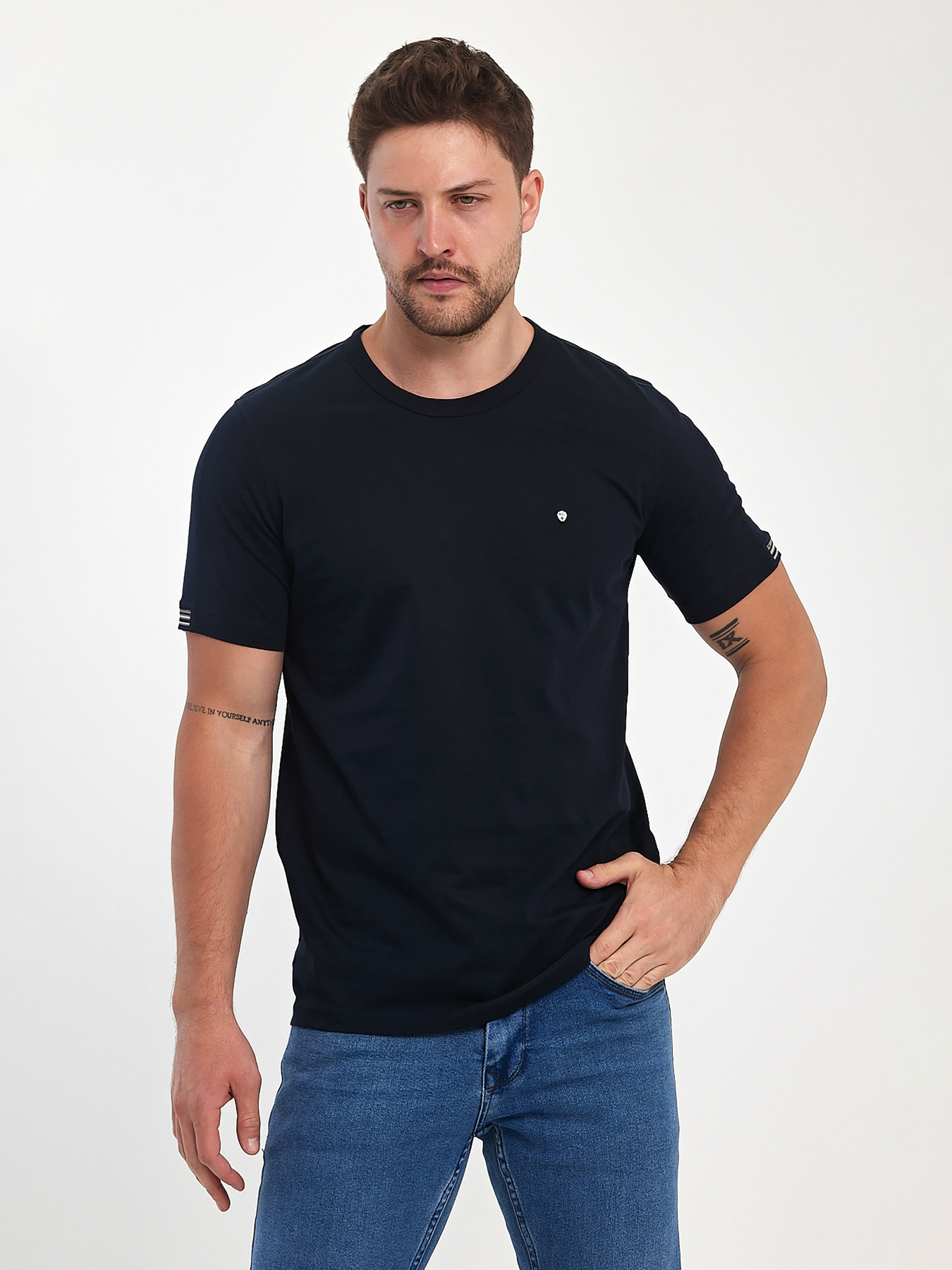 Футболки і поло Trend Collection модель TC11264DarkBlueFTBLK Фото