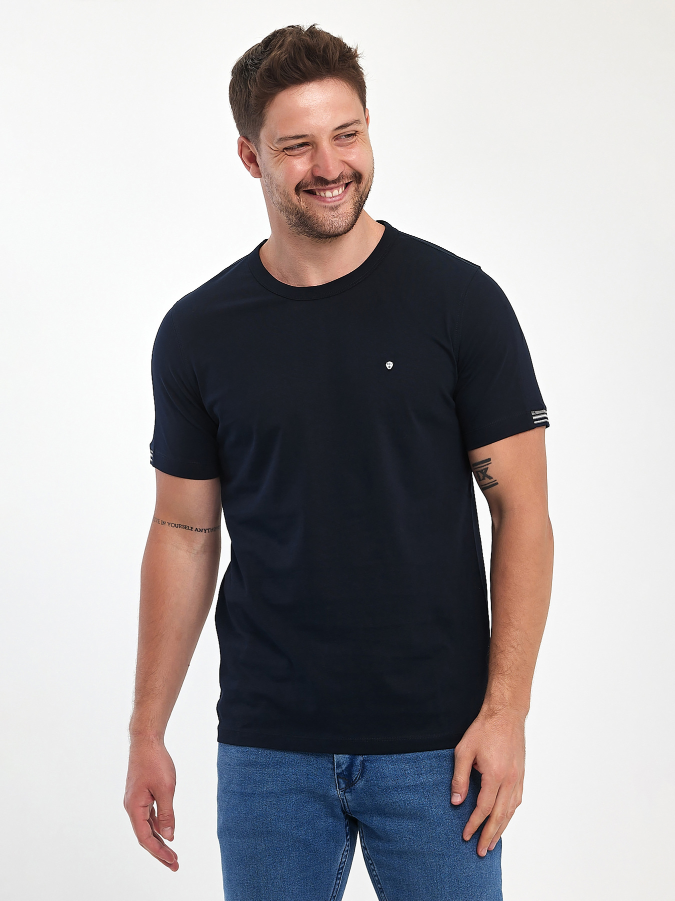 Футболки і поло Trend Collection модель TC11264DarkBlueFTBLK Фото