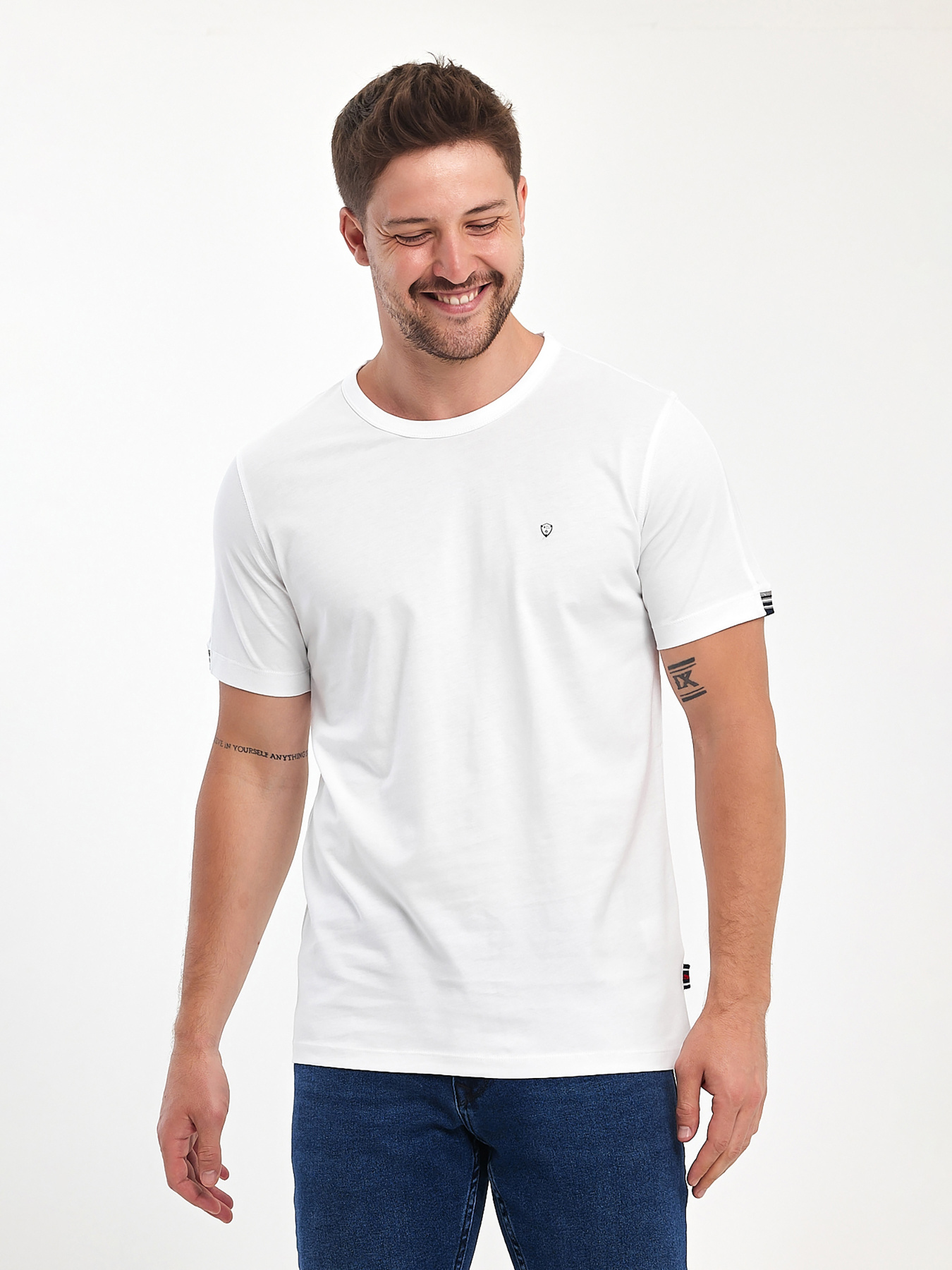 Футболки и поло Trend Collection модель TC11260WhiteFTBLK Фото