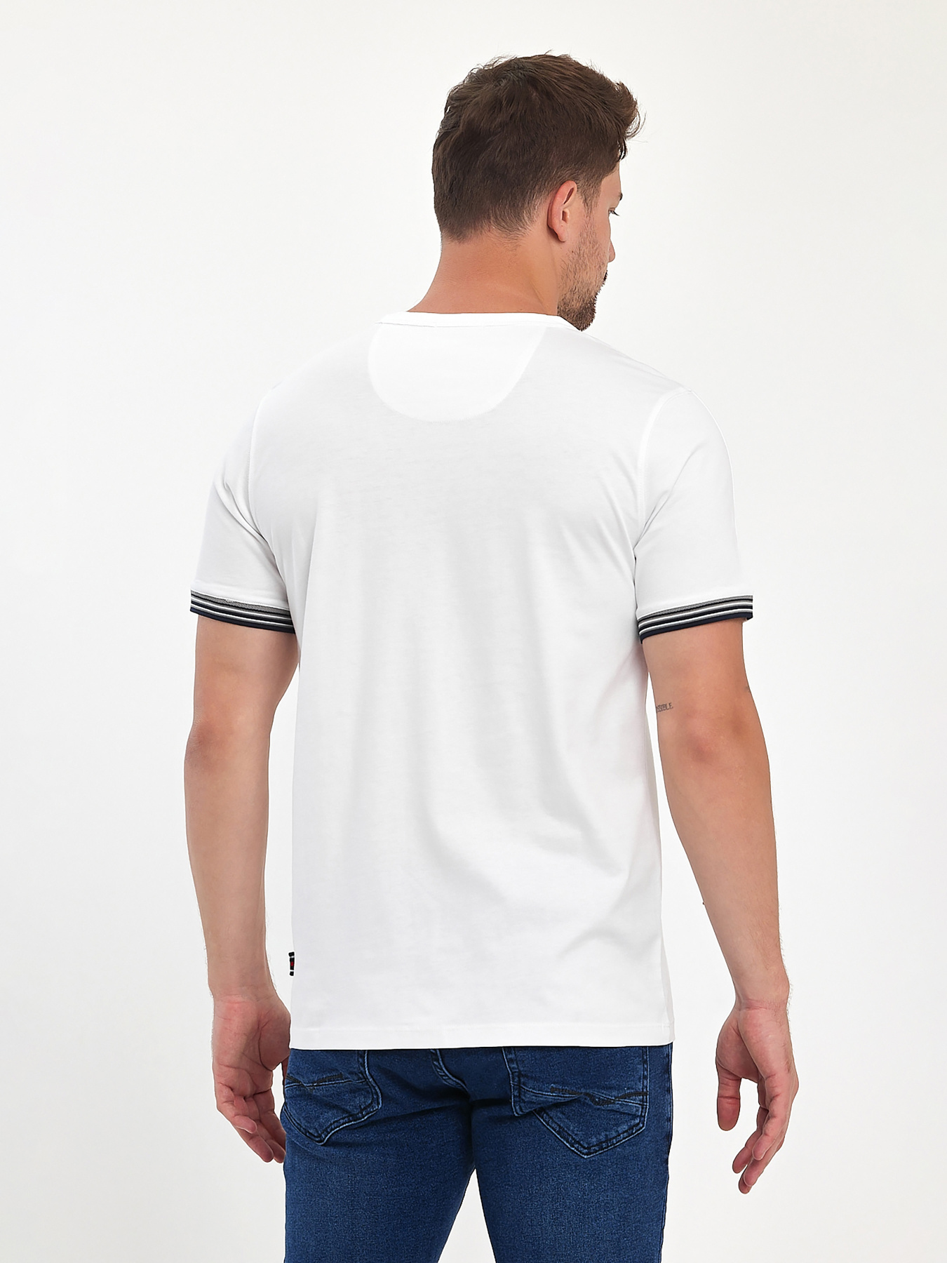 Футболки и поло Trend Collection модель TC11260WhiteFTBLK Фото