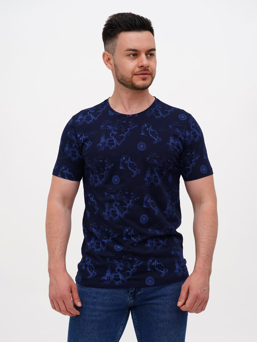 Футболки і поло Trend Collection модель TC11239DarkBlueFTBLK Фото