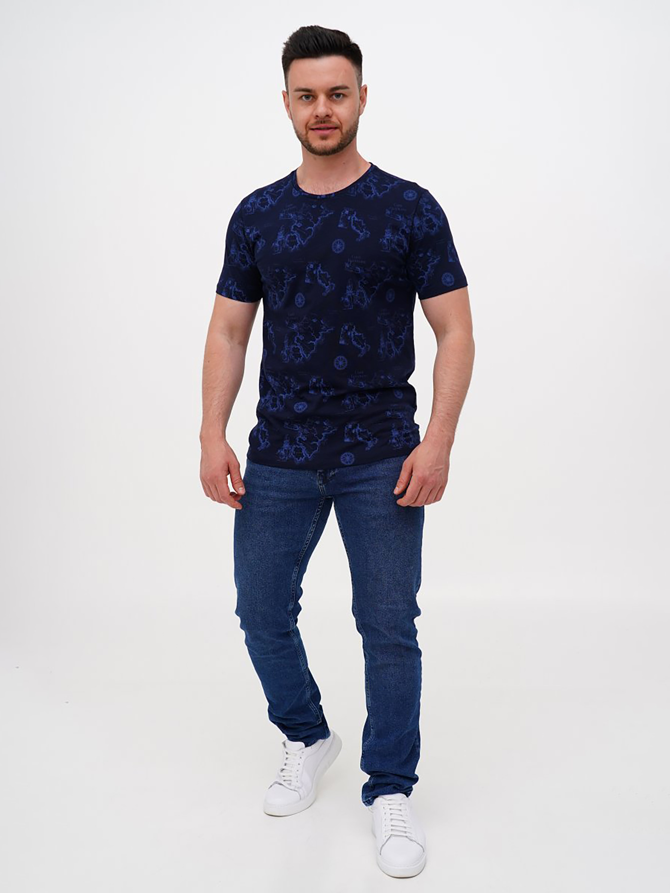 Футболки и поло Trend Collection модель TC11231DarkBlueFTBLK Фото