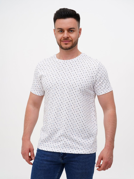 Футболки и поло Trend Collection модель TC11226WhiteFTBLK Фото
