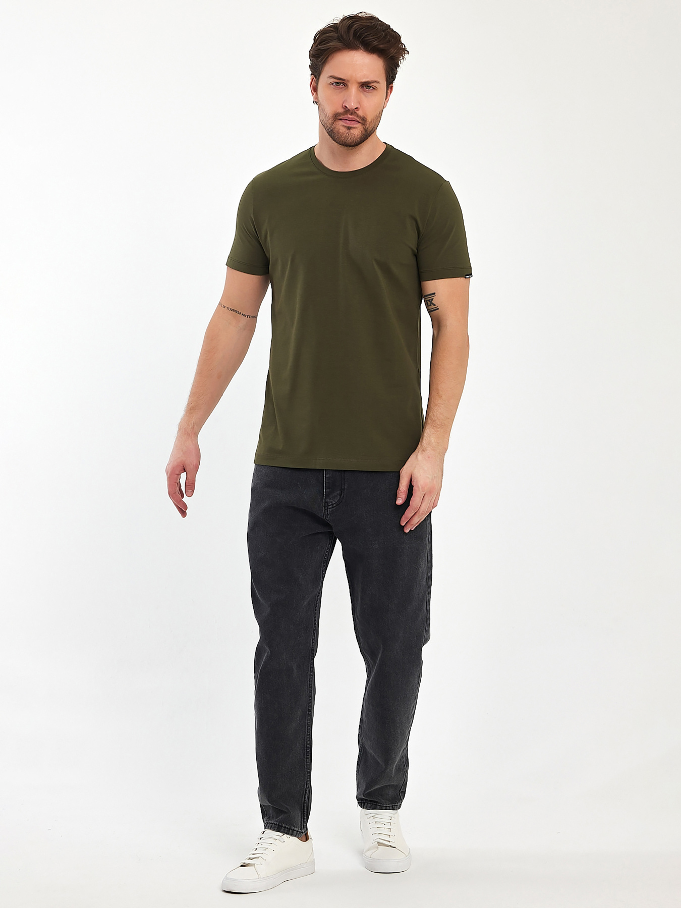 Футболки і поло Trend Collection модель TC11176KhakiFTBLK Фото