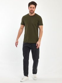 Футболки і поло Trend Collection модель TC11176KhakiFTBLK Фото