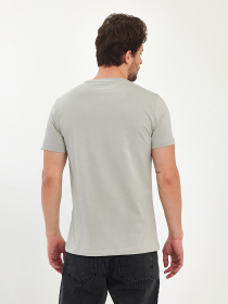 Футболки і поло Trend Collection модель TC11175LightGreyFTBLK Фото