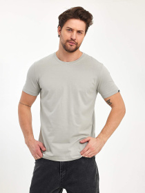 Футболки і поло Trend Collection модель TC11175LightGreyFTBLK Фото
