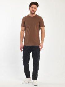 Футболки и поло Trend Collection модель TC11173BrownFTBLK Фото