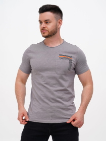 Футболки и поло Trend Collection модель TC11113GreyFTBLK Фото