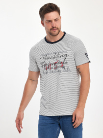 Футболки и поло Trend Collection модель TC11111WhiteFTBLK Фото