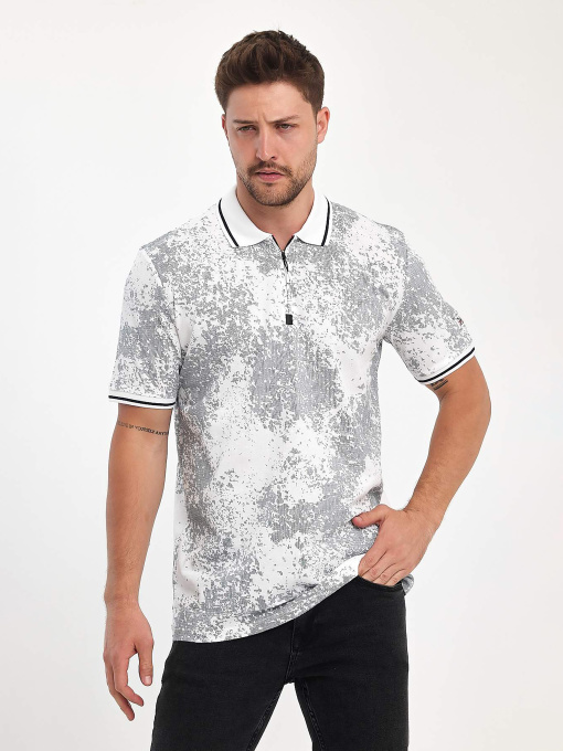 Футболки и поло Trend Collection модель TC11107WhiteFTBLK Фото