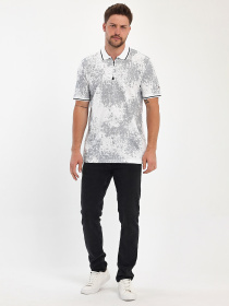 Футболки и поло Trend Collection модель TC11107WhiteFTBLK Фото