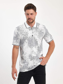 Футболки и поло Trend Collection модель TC11107WhiteFTBLK Фото