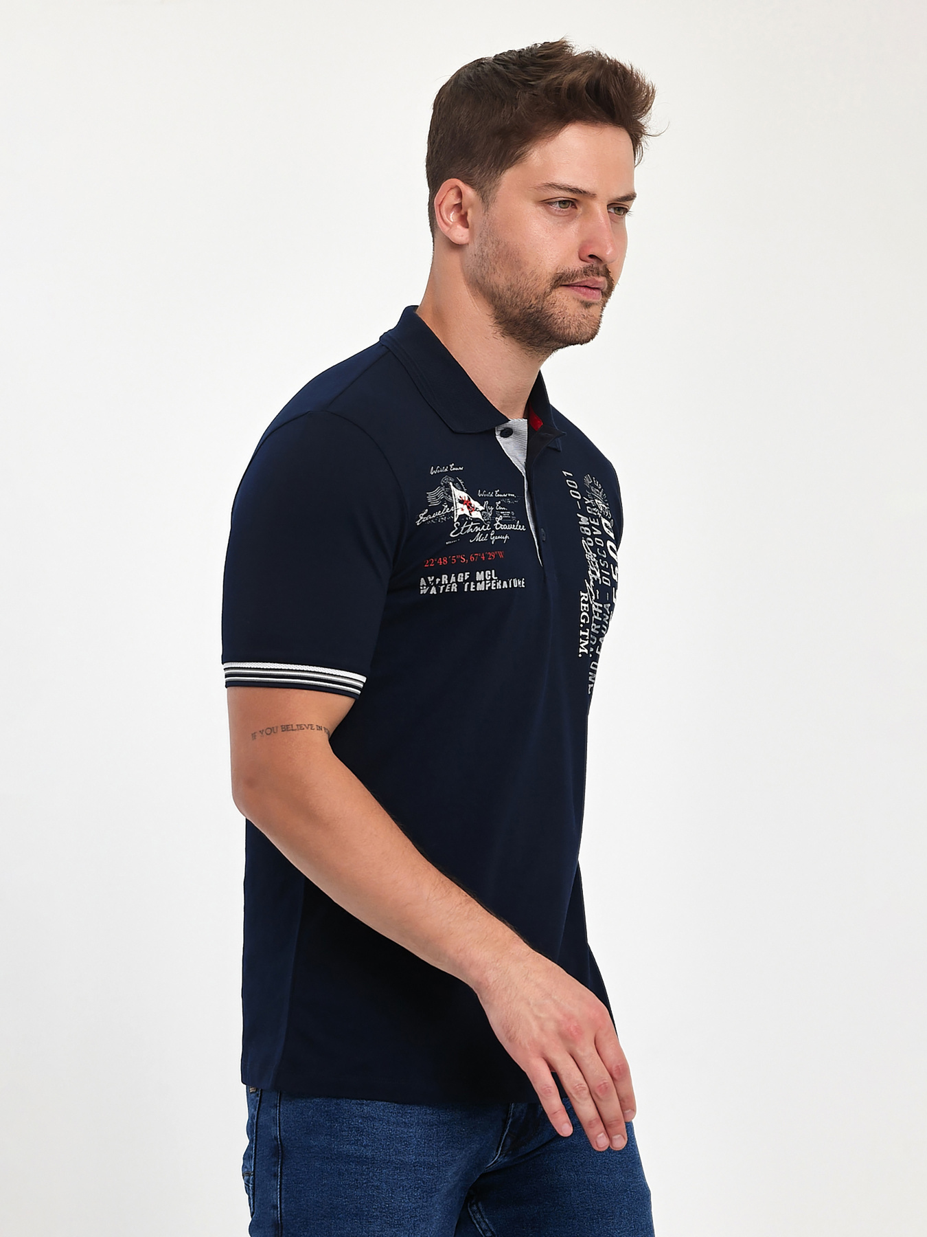 Футболки и поло Trend Collection модель TC11106DarkBlueFTBLK Фото