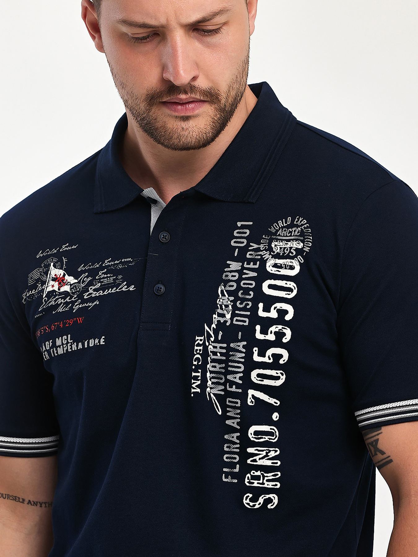 Футболки и поло Trend Collection модель TC11106DarkBlueFTBLK Фото