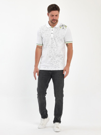 Футболки и поло Trend Collection модель TC11104WhiteFTBLK Фото