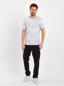 Футболки и поло Trend Collection модель TC11095WhiteFTBLK Фото