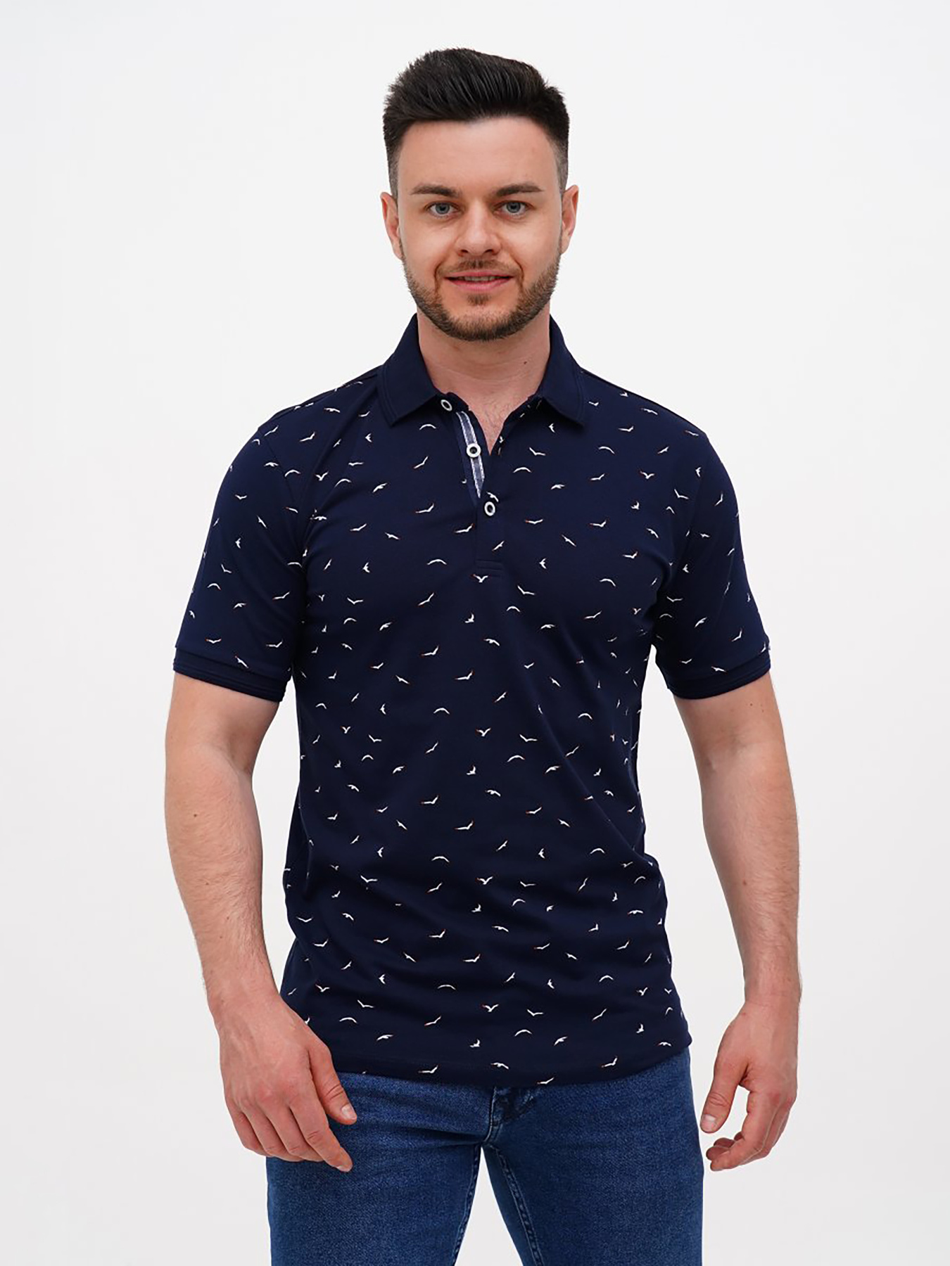 Футболки и поло Trend Collection модель TC11080DarkBlueFTBLK Фото