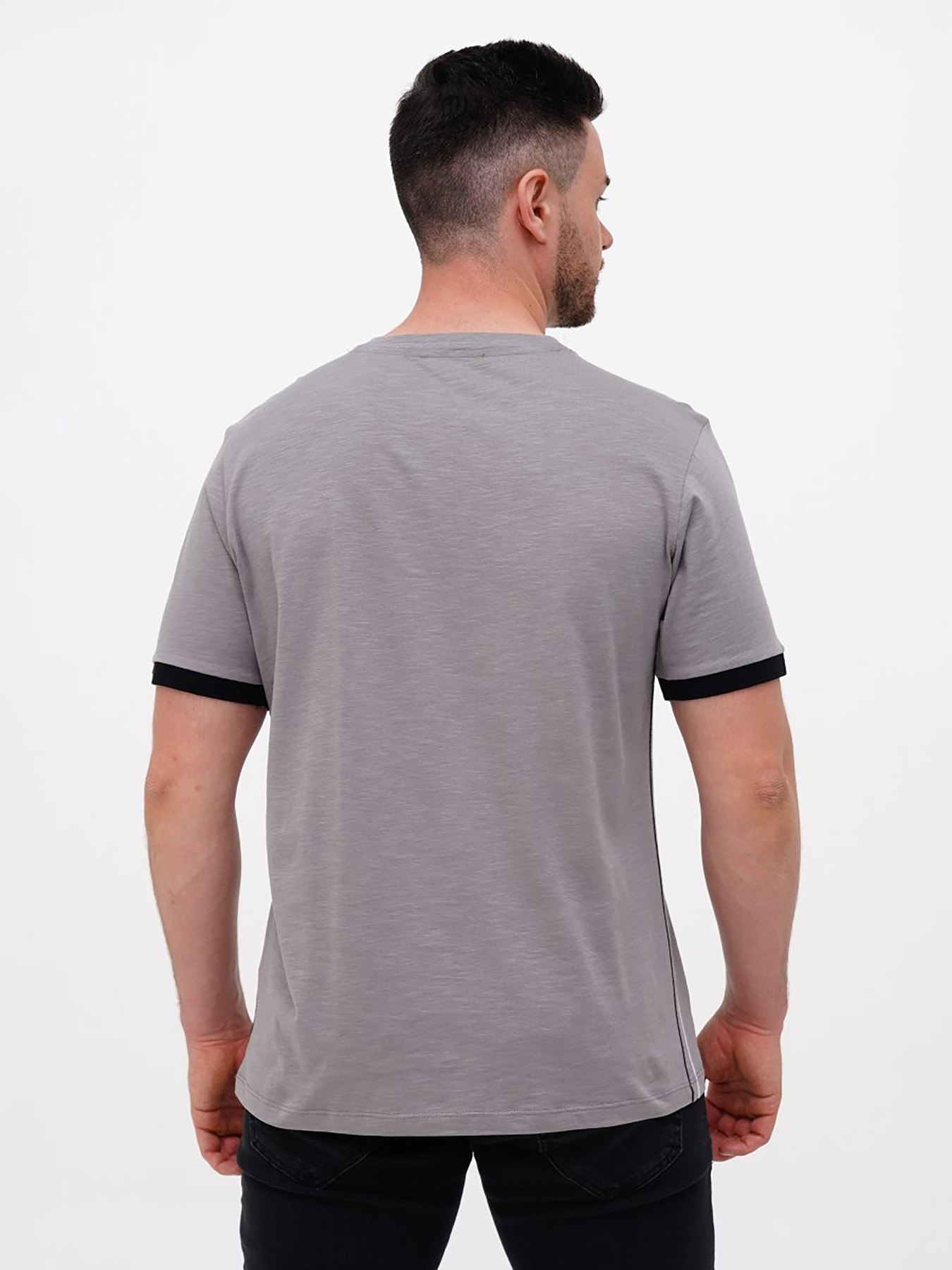 Футболки и поло Trend Collection модель TC11073GreyFTBLK Фото