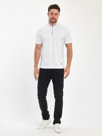 Футболки и поло Trend Collection модель TC11059WhiteFTBLK Фото