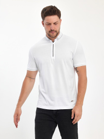 Футболки и поло Trend Collection модель TC11059WhiteFTBLK Фото